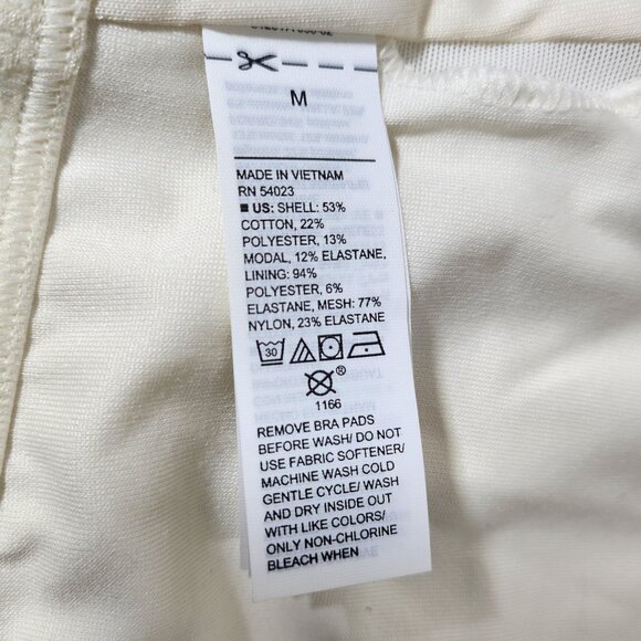 *New Low Price!* Lavender and Cream Sport Bra/Tankini - Picture 2 of 6